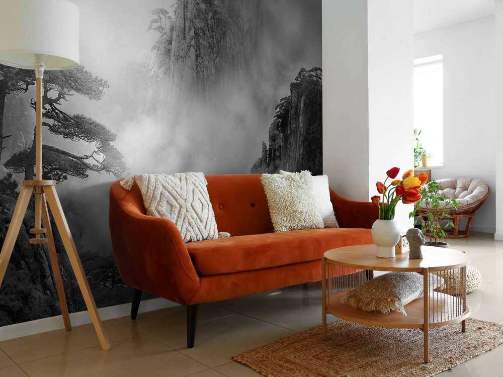 Huang Shan In The Fog