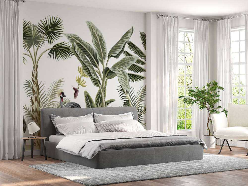 Cranes in the jungle