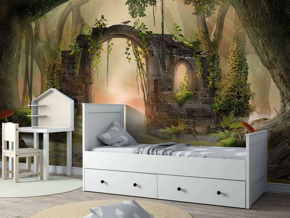 Abandoned fairytale forest