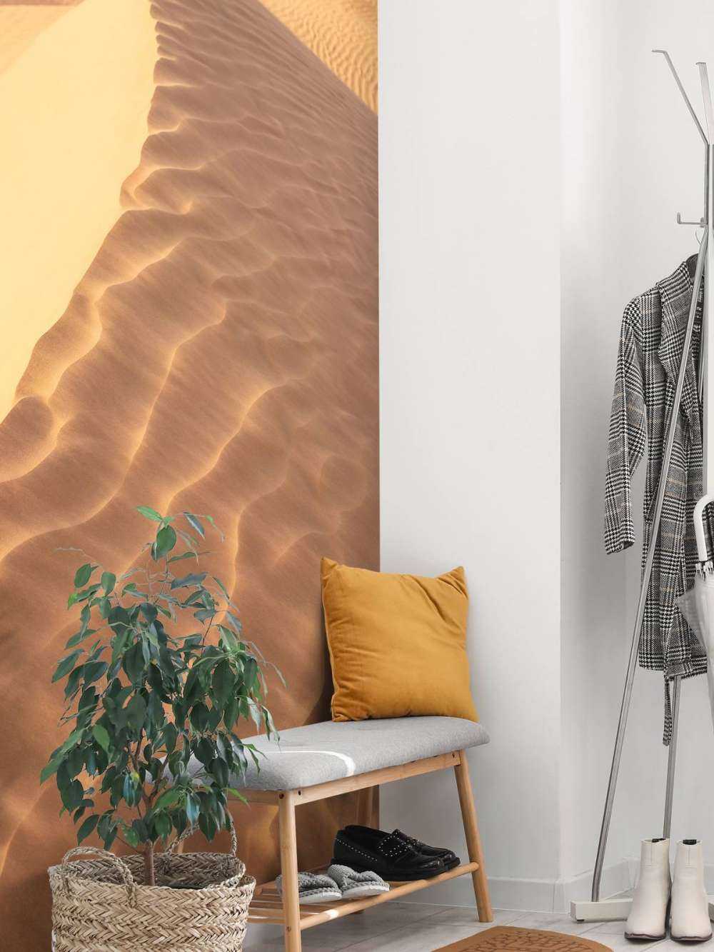 Sand dunes from above