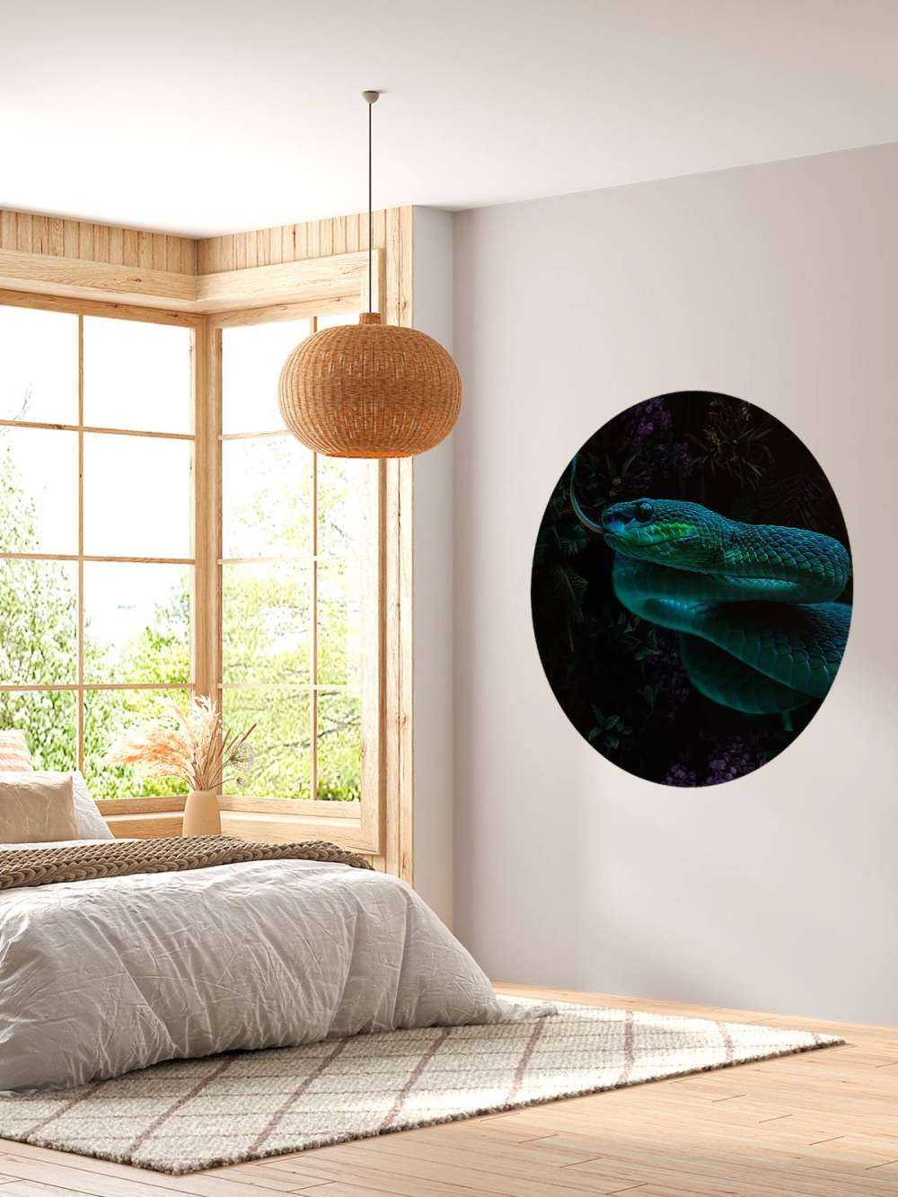 Jungle Snake Portrait