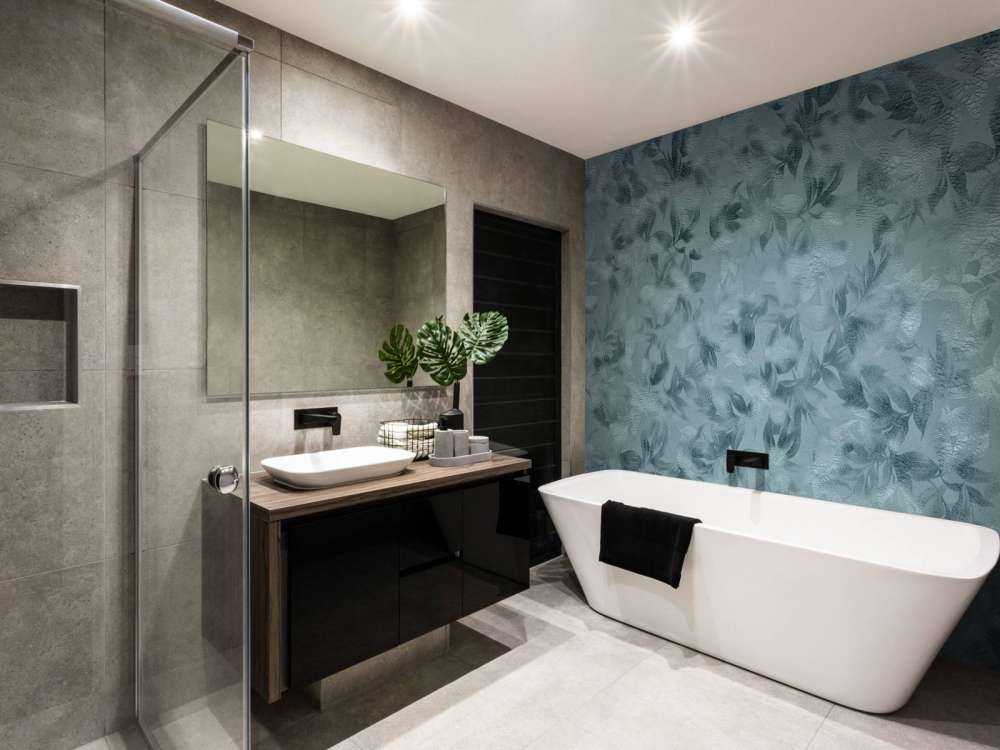 Blue flowers texture