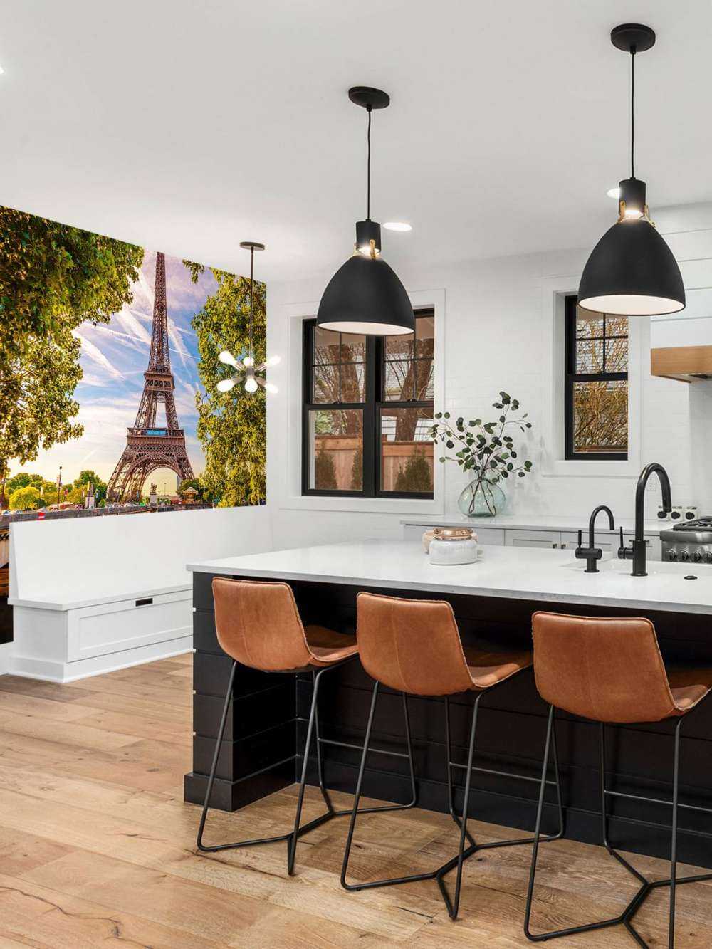 Eiffel Tower and the Seine