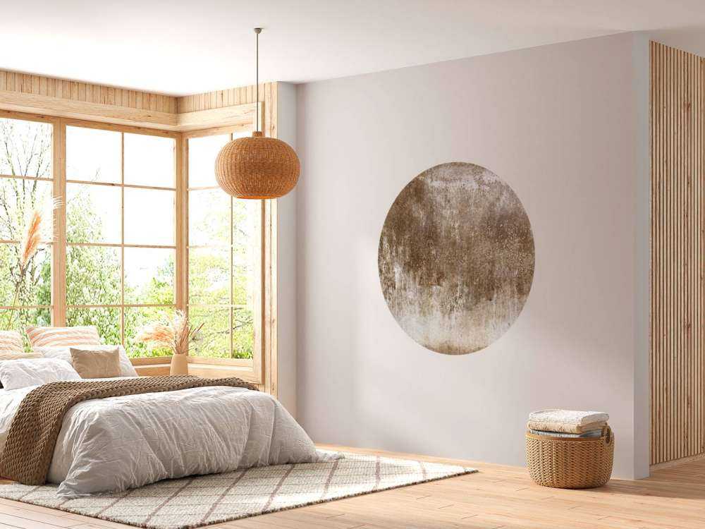 Old weathered brown wall