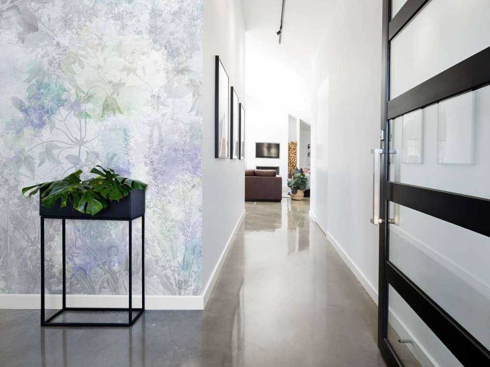 Watercolor Garden Violet