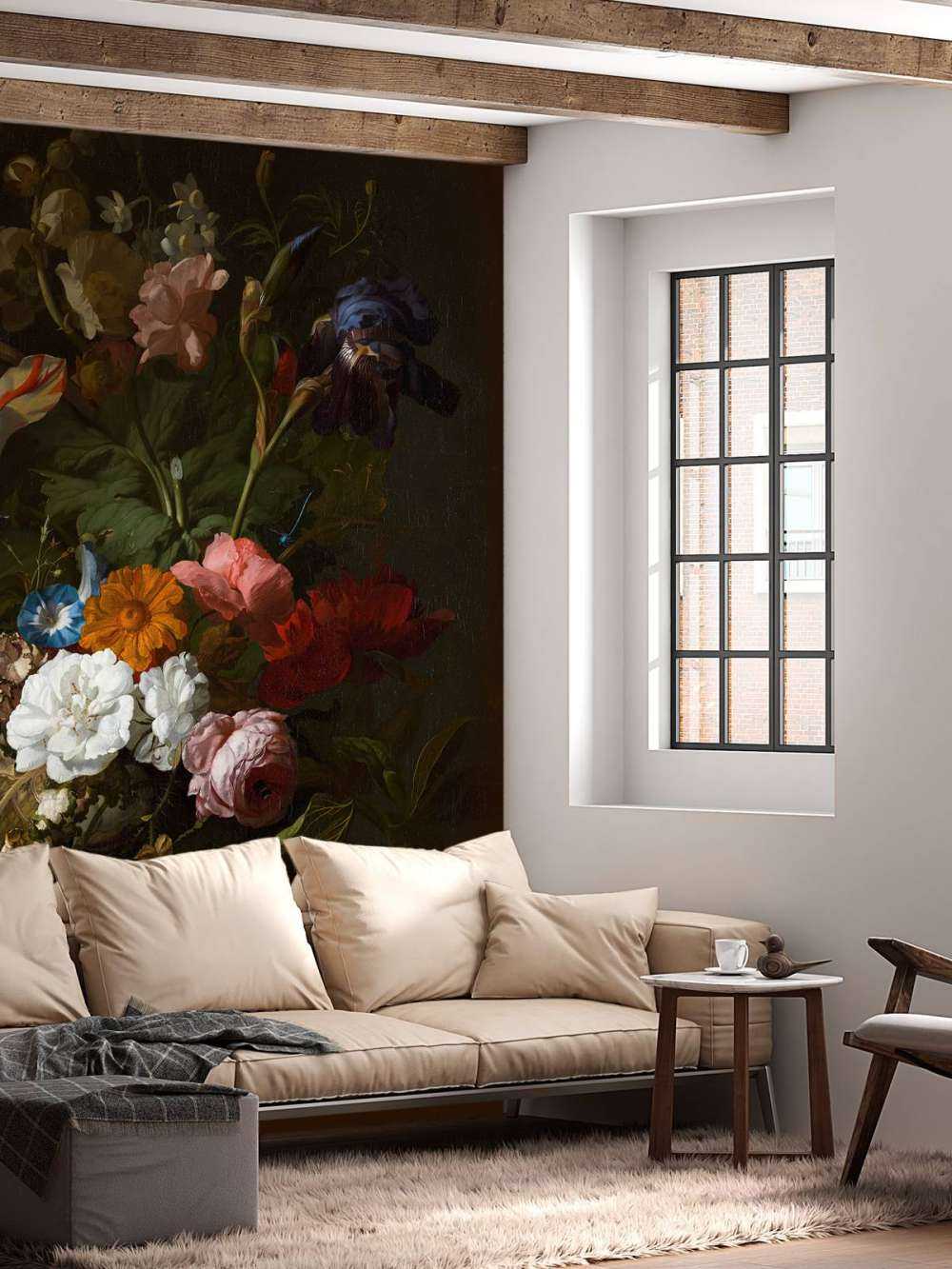 Vase with flowers, Jan Davidsz