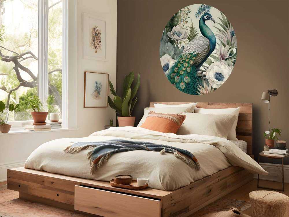 Peacock Flora in Harmony