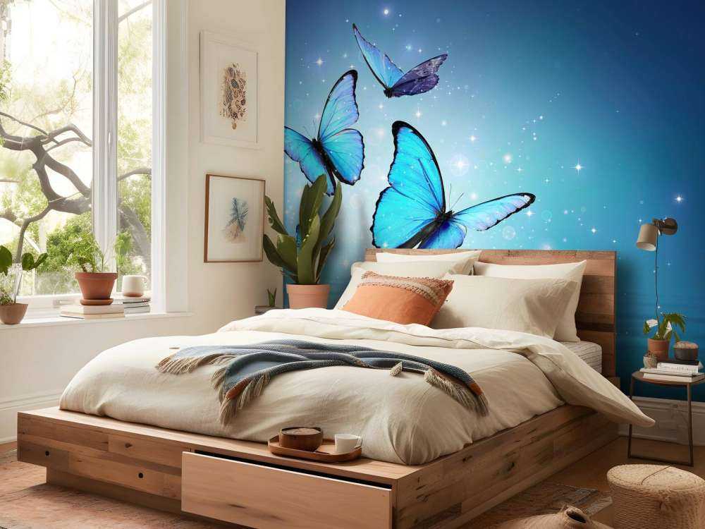 Fairy butterflies on water