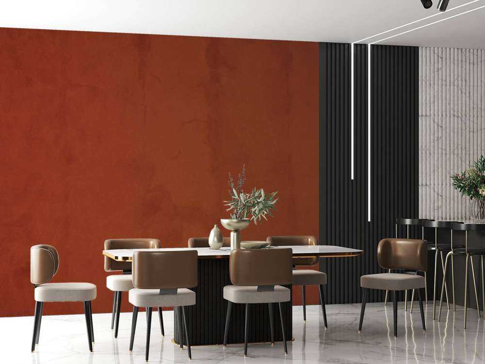 Liver red concrete