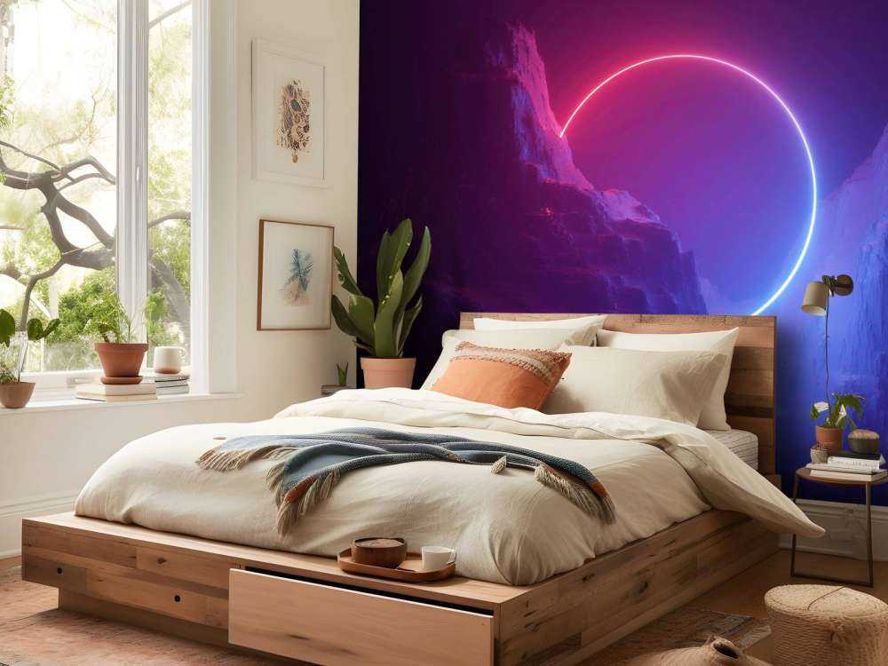 Virtual reality mountains