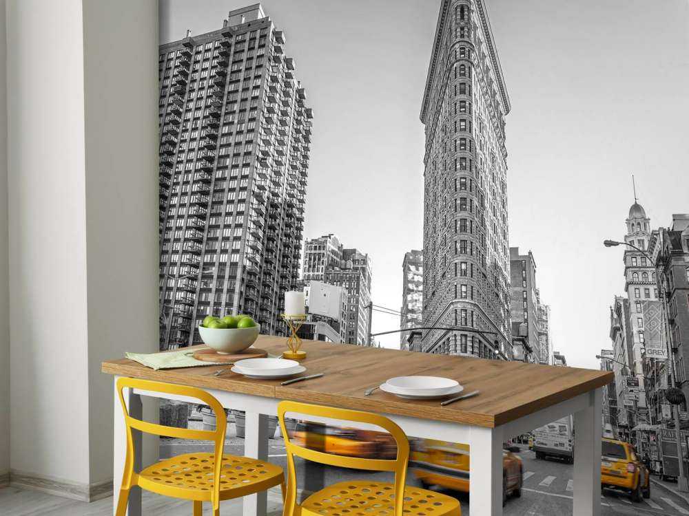 Busy street in New York