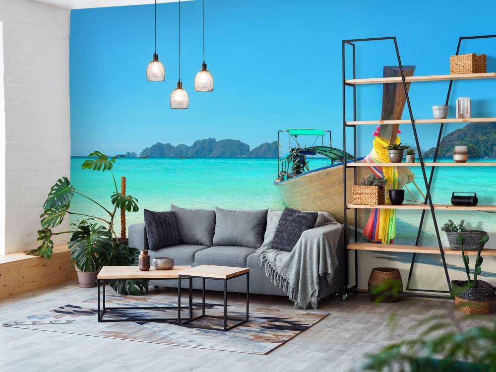 Traditional thai boat