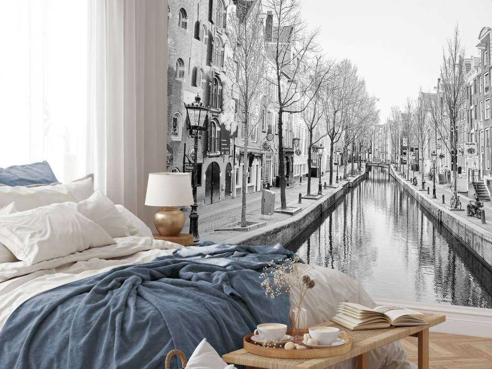 Amsterdam in black and white