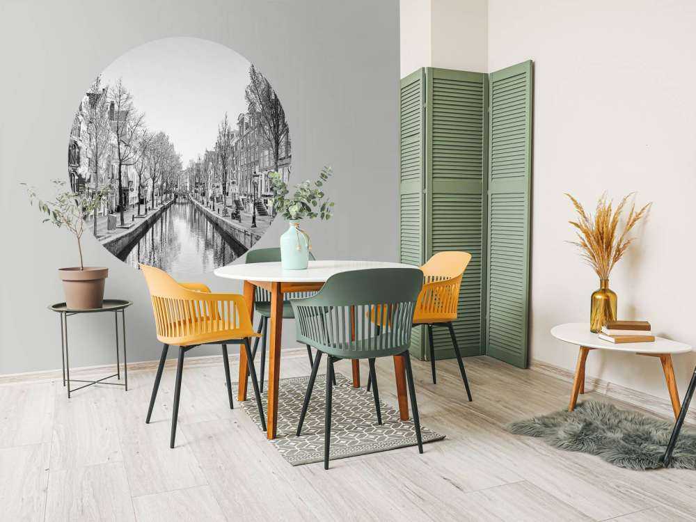 Amsterdam in black and white