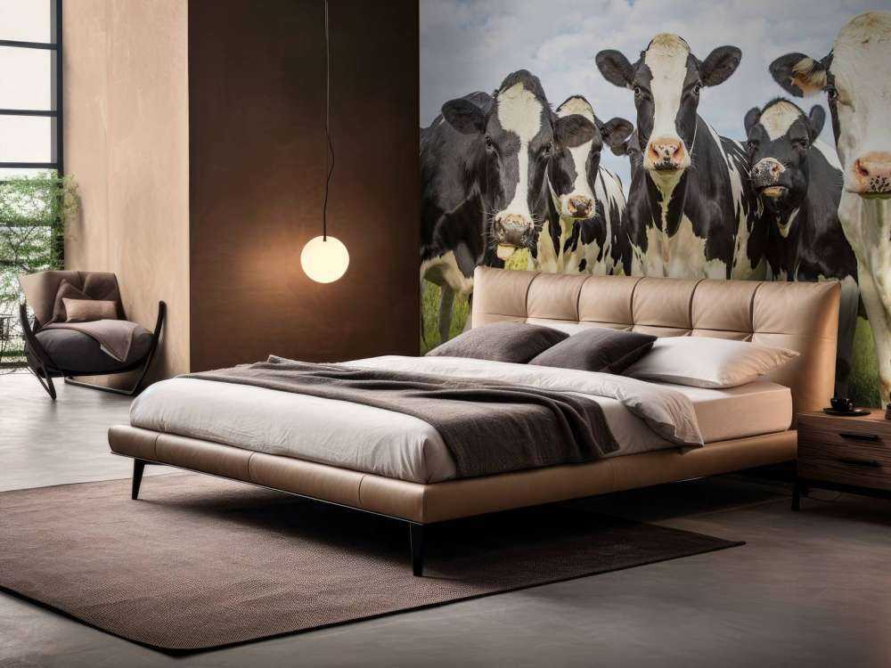 Herd with cows
