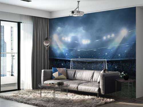 Stadium with goal