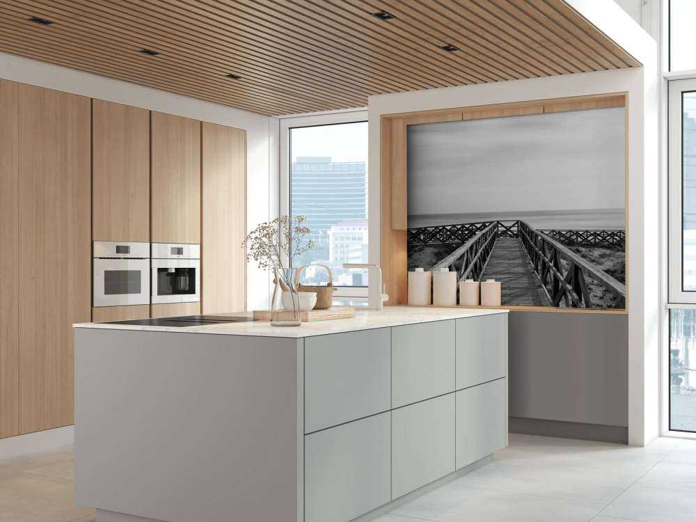 Footbridge to the beach