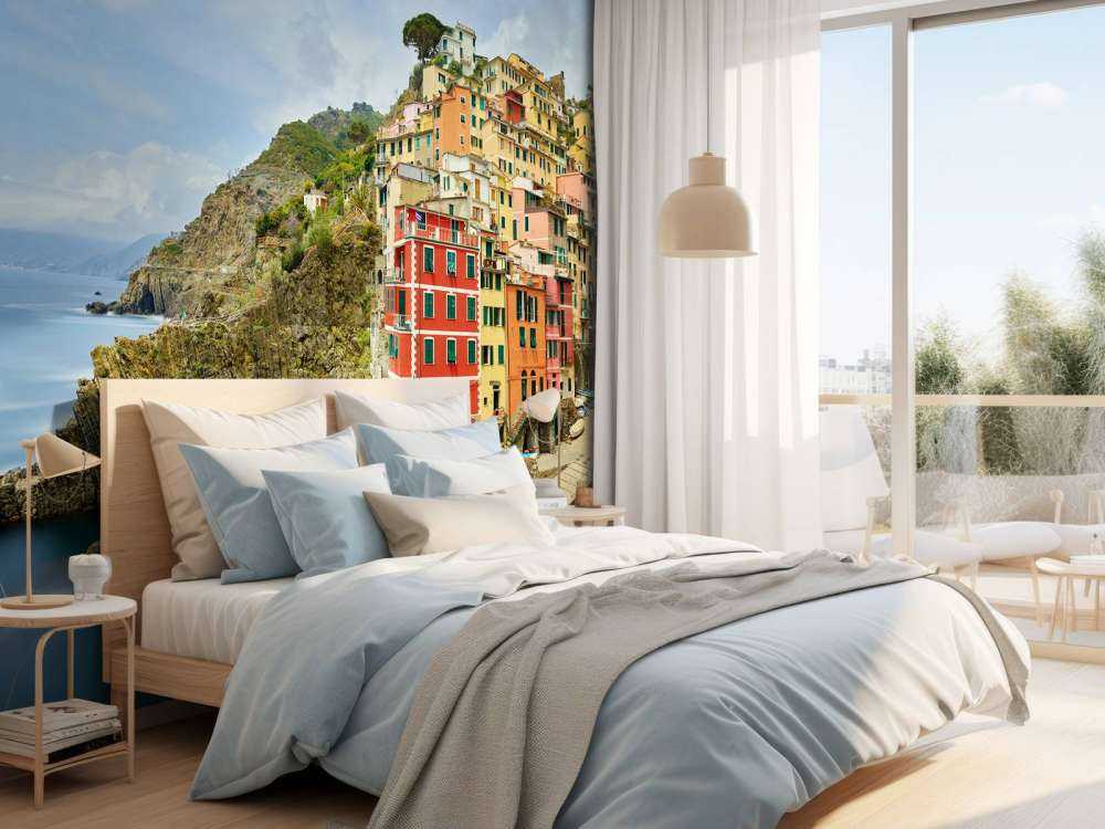 Italian cottages at the coast