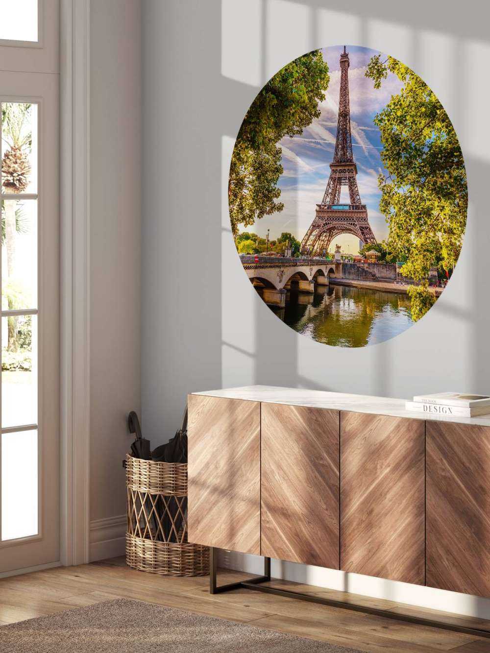 Eiffel Tower and the Seine