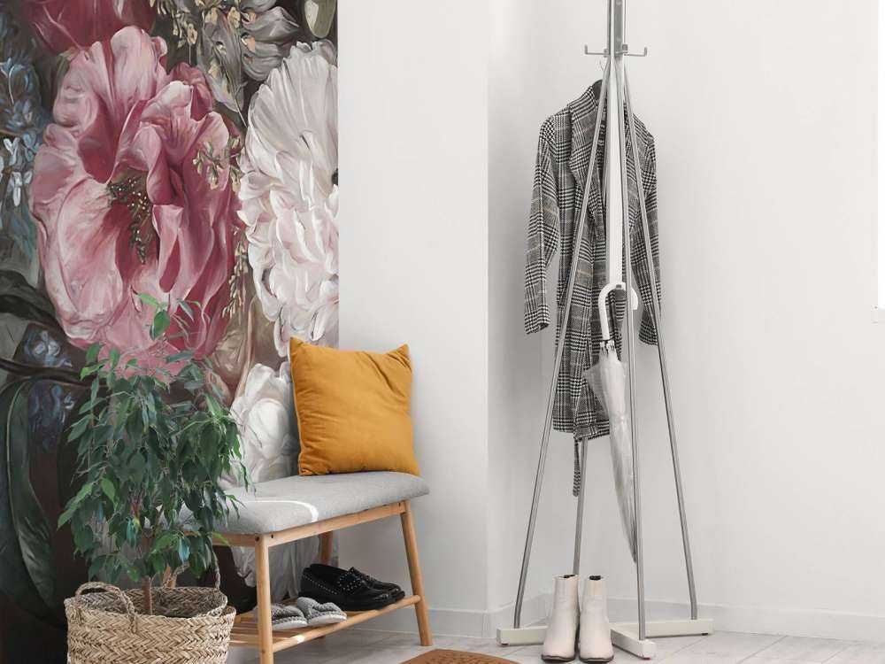 Bouquet with lilac pink