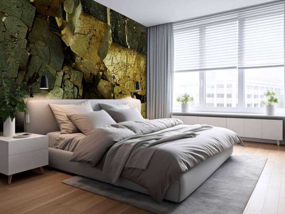 Golden stone