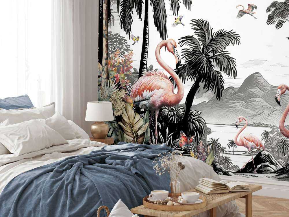 Exotic Bird Splendor Jungle