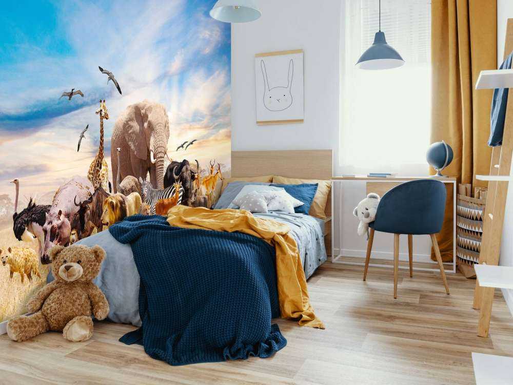 Group African animals