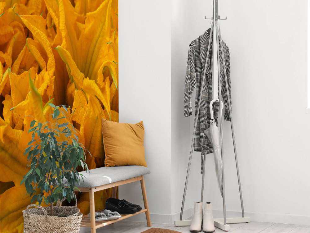 Close-up gele bloemen