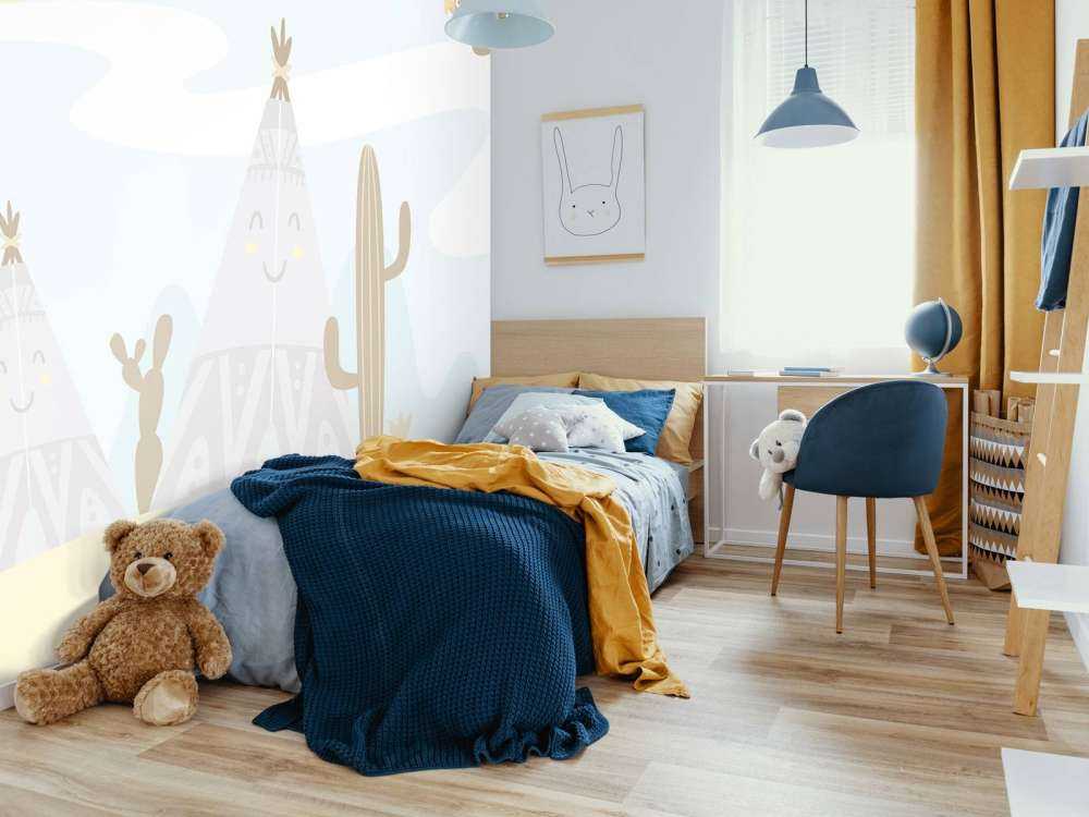 Kinderlijk woestijn design