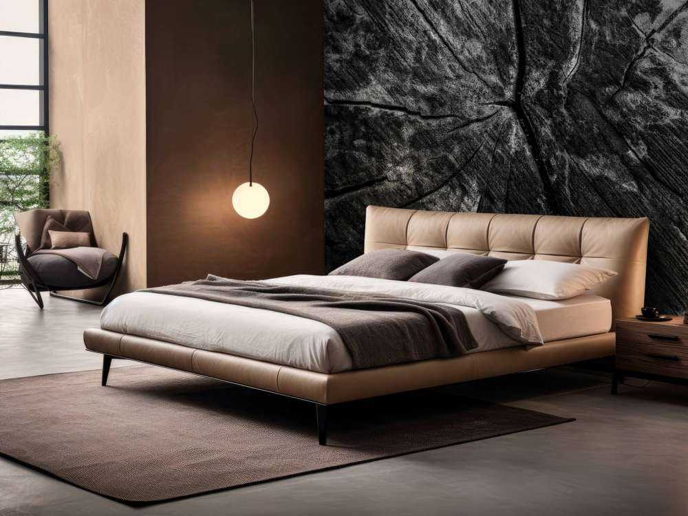 Zwart-witte boomstronk