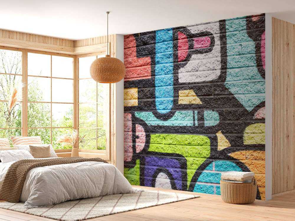 Graffiti wall