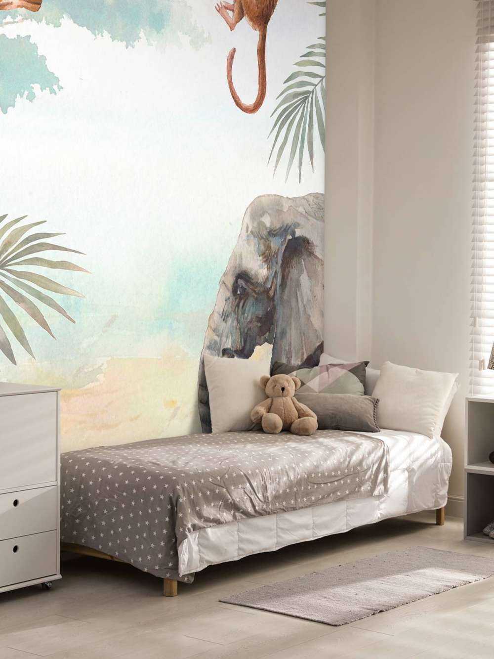 Watercoloured animals