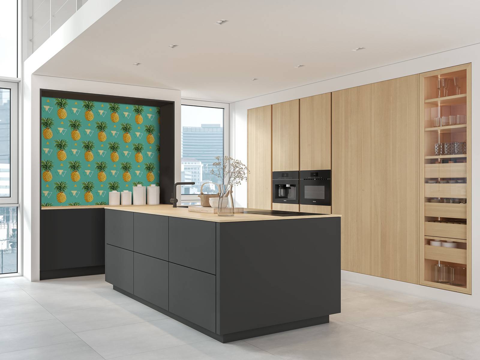 Pineapple pattern