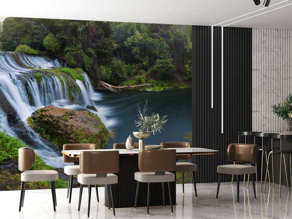 Hidden waterfall
