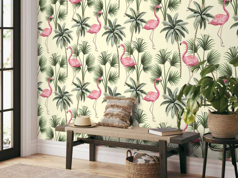 Flamingo pattern