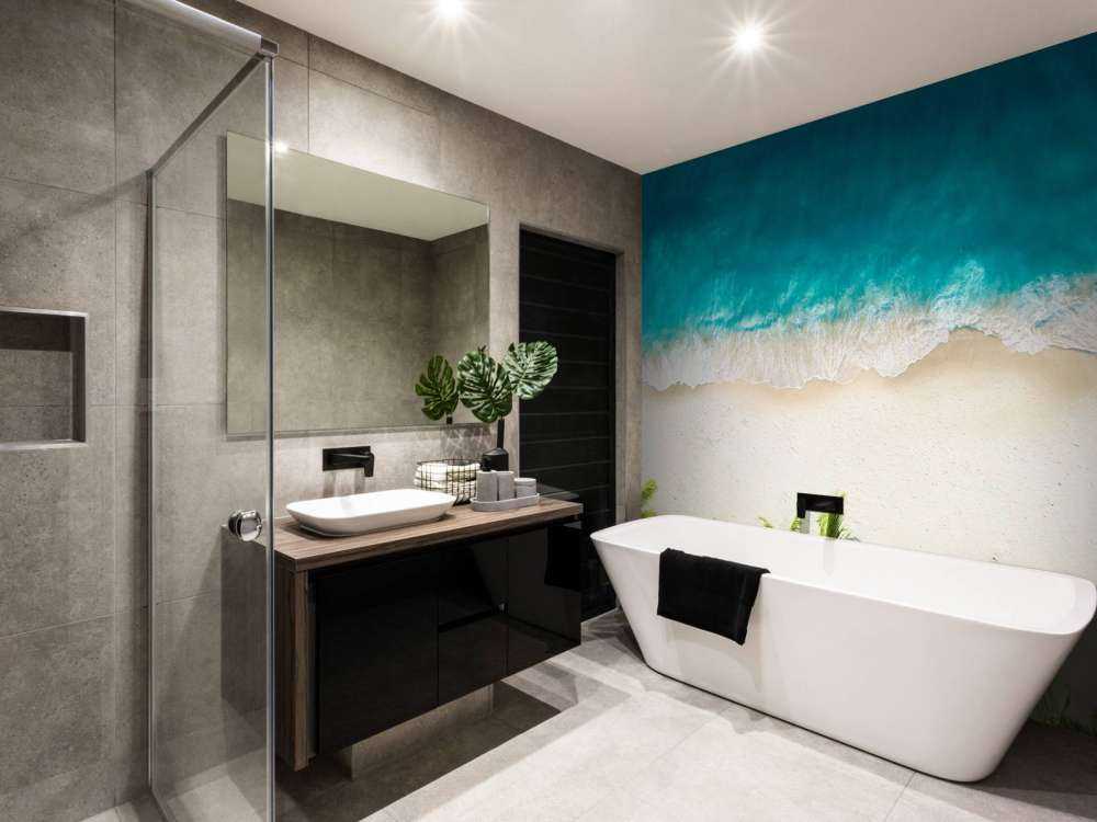 Aerial view of sandy beach