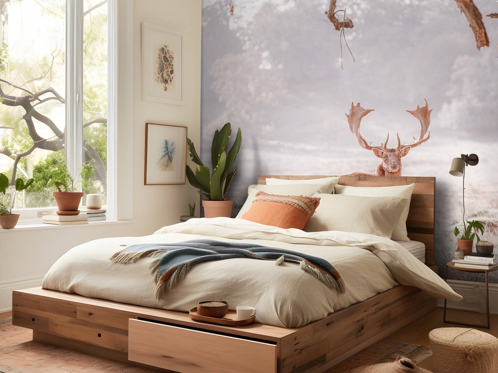 Deer in a field