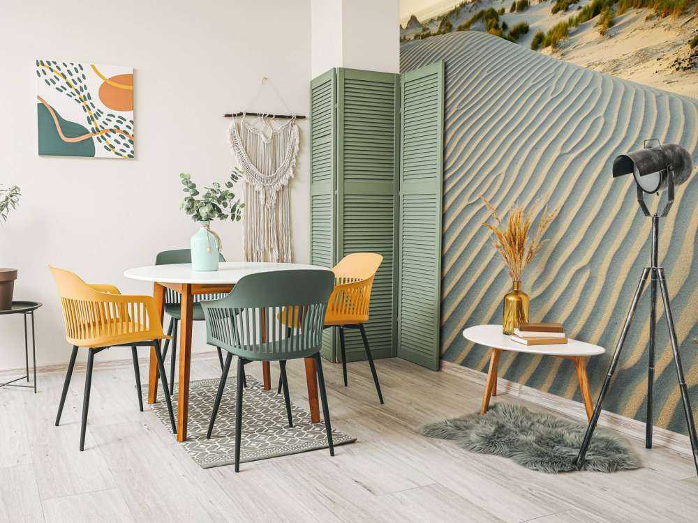 Duinen bij zonsondergang