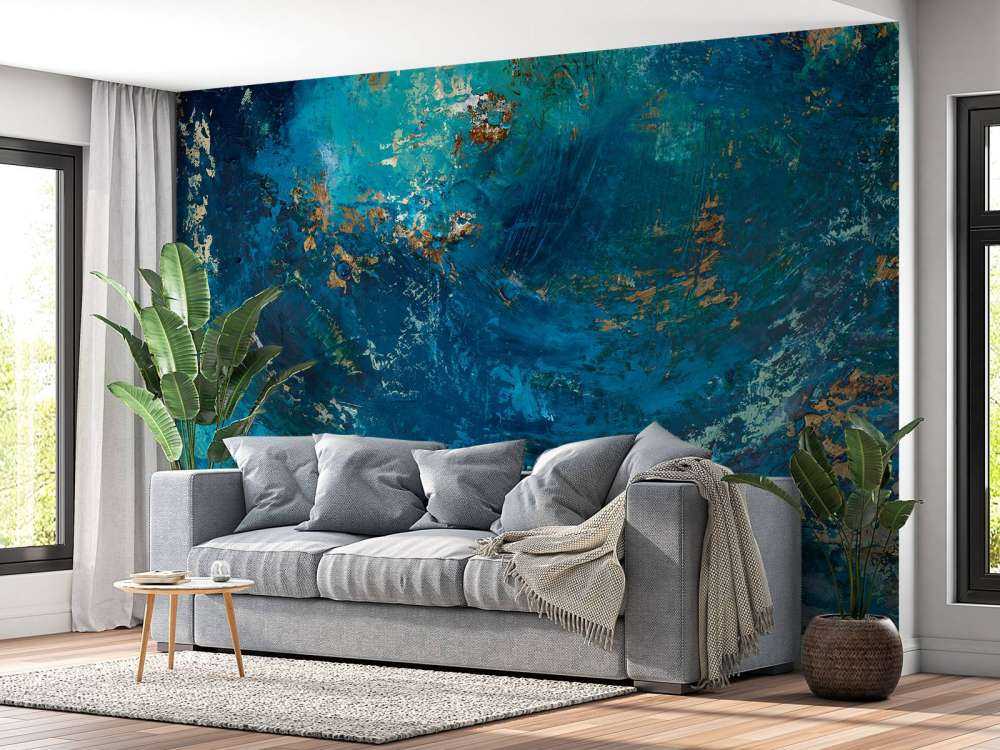 Painted water impression