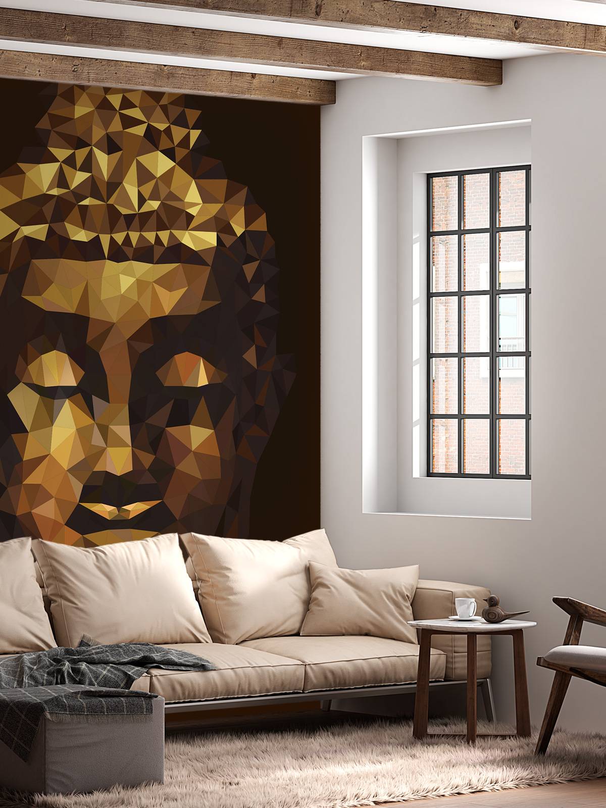 Abstract Buddha