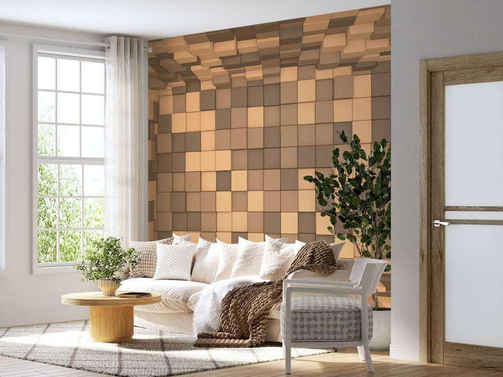 3D Minecraft block
