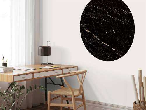 Dark marble with light structure