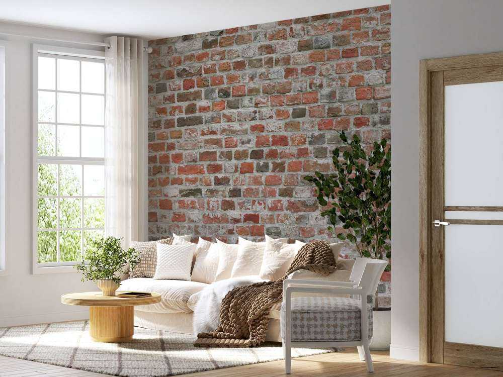 Brick wall restored