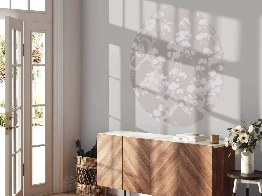 Wonderful blooming forest - pink