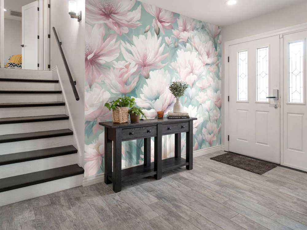 Balmy morning mint green