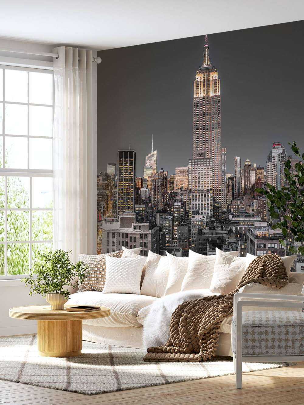 Empire State Building in the evening