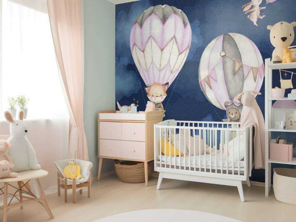 Flying animals pink
