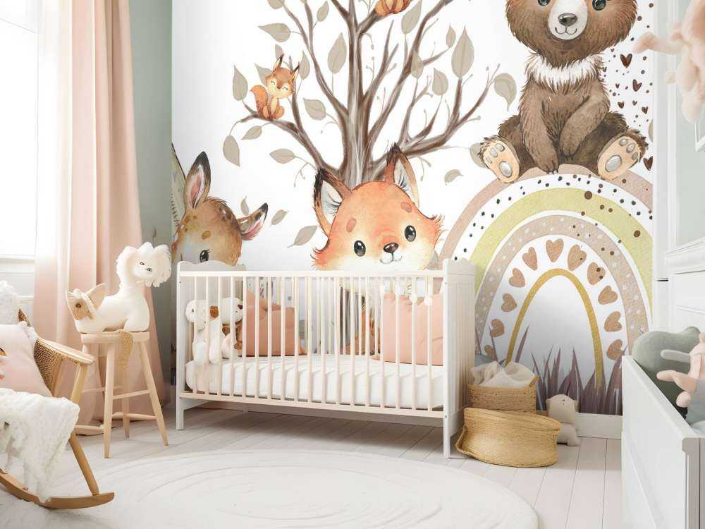 Rainbow forest party