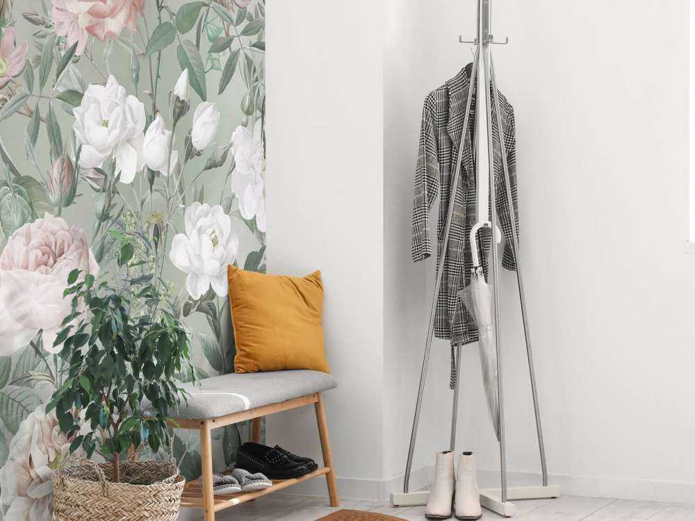 Birds in Rose Garden