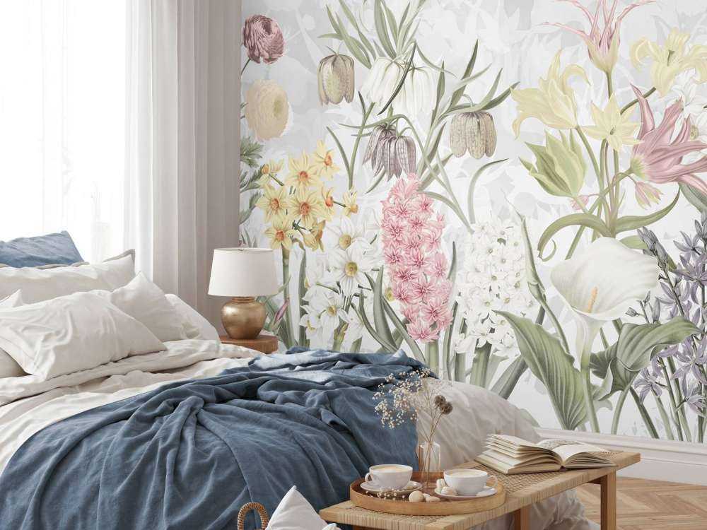 Spring Flowers - Subtle Lavender